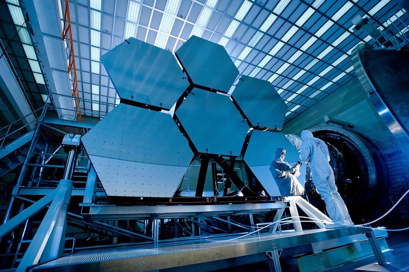 Telescope observing the cosmos